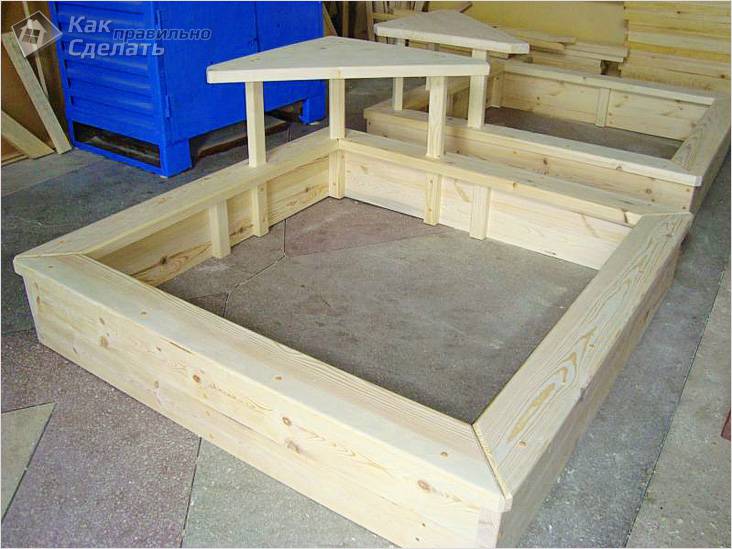 Как самостоятельно сделать песочницу для ребенка на участке: советы по изготовлению