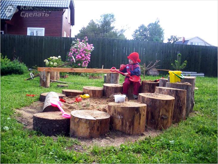Как самостоятельно сделать песочницу для ребенка на участке: советы по изготовлению