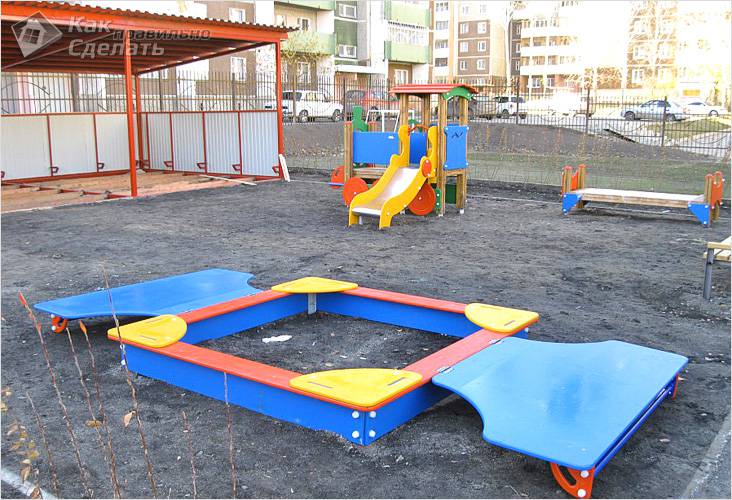 Как самостоятельно сделать песочницу для ребенка на участке: советы по изготовлению