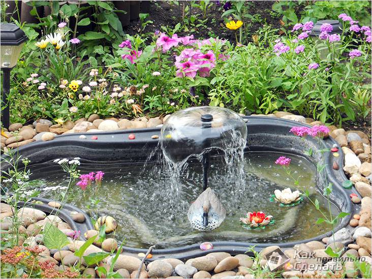 Как самостоятельно сделать пруд на даче