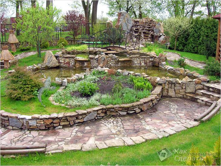 Как самостоятельно сделать пруд на даче