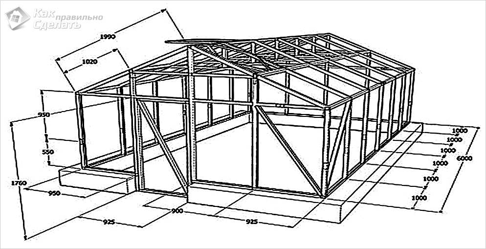 Как самостоятельно сделать теплицу из поликарбоната: пошаговое руководство