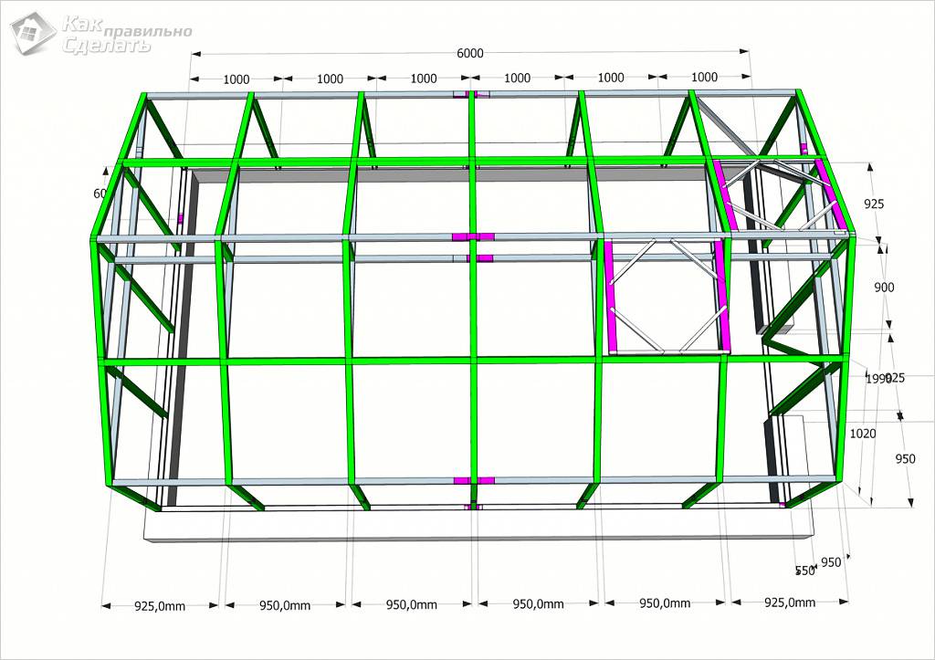 Как самостоятельно сделать теплицу из поликарбоната: пошаговое руководство