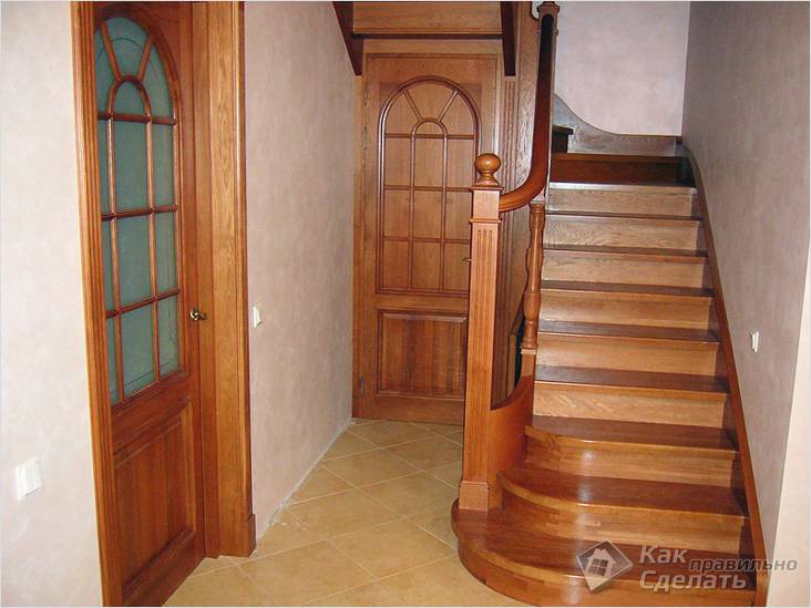 Как сделать деревянную лестницу своими руками