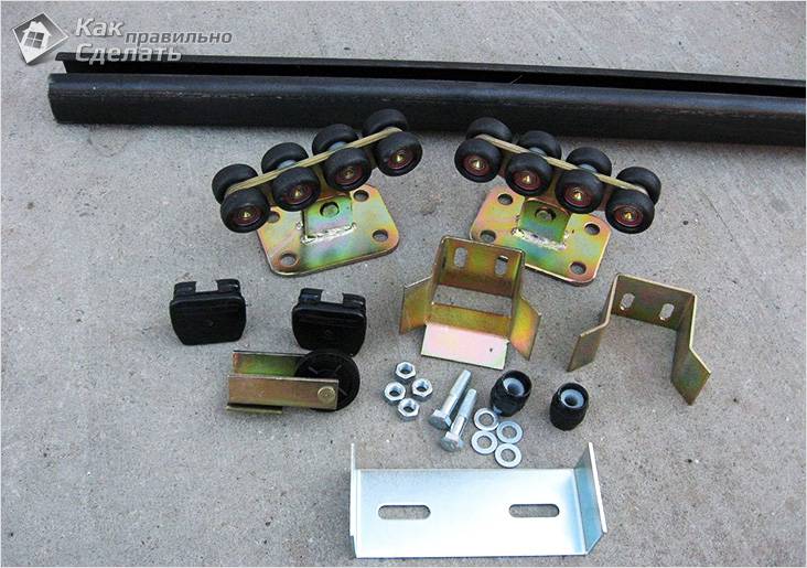 Как сделать раздвижные ворота: пошаговая инструкция с чертежами