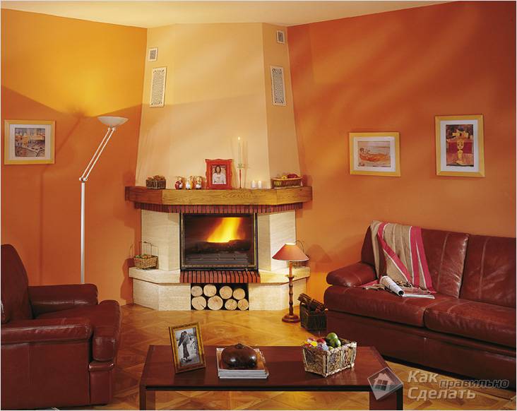 Как сложить камин самому