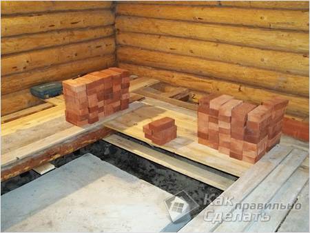 Как сложить камин самому