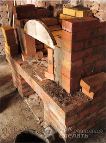 Как сложить камин самому
