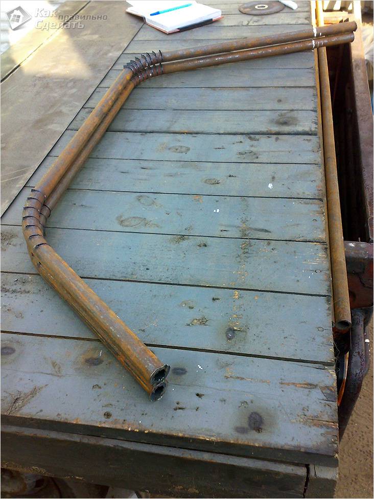 Как согнуть профильную трубу