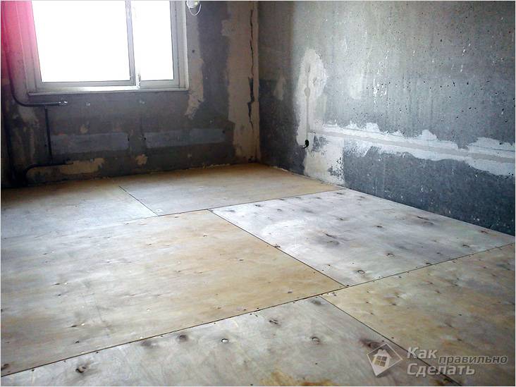 Как убрать старый пол