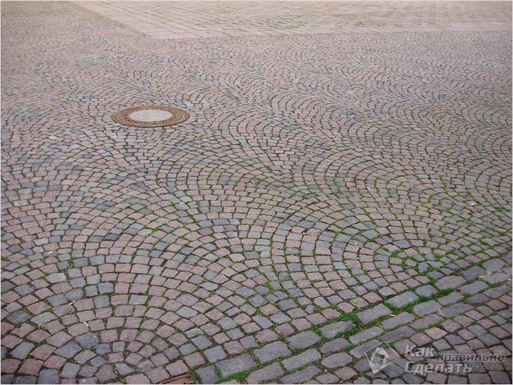 Как укладывать брусчатку