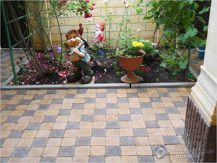 Как укладывать брусчатку