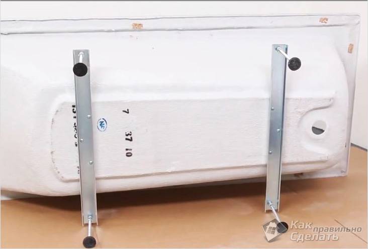 Как укрепить ванну чтобы не шаталась