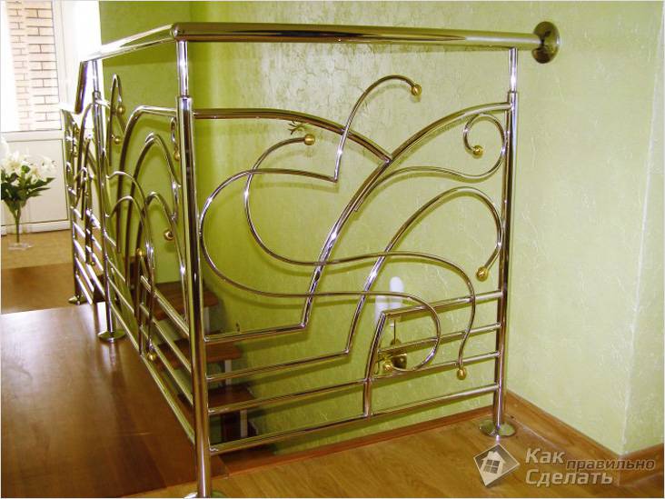 Как установить балясины на лестницу