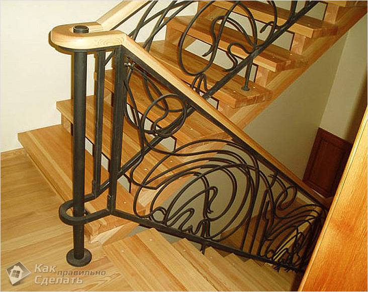 Как установить балясины на лестницу