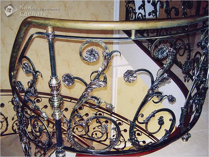 Как установить балясины на лестницу