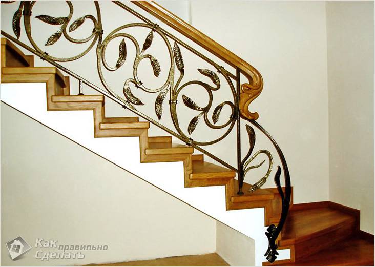 Как установить балясины на лестницу