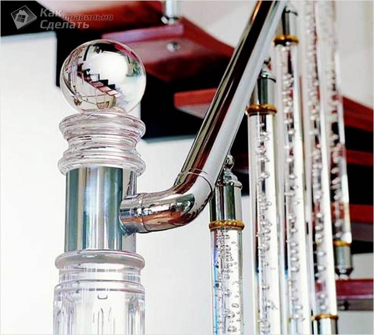 Как установить балясины на лестницу