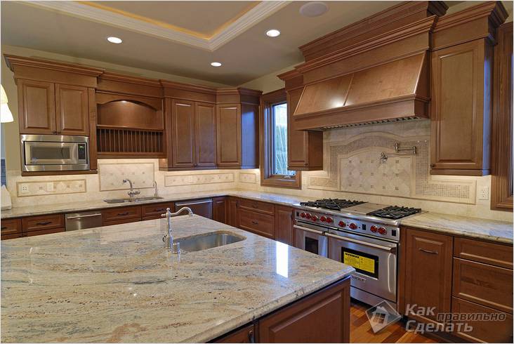 Как выбрать столешницу для кухни