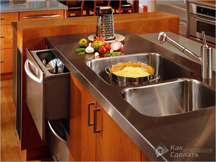 Как выбрать столешницу для кухни