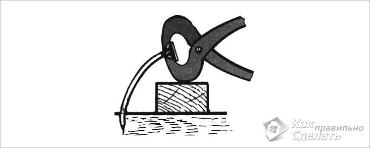 Как вытащить гвоздь