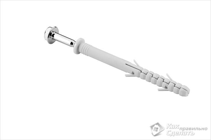 Как забивать дюбеля в стену