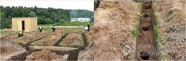 Как залить фундамент под дом