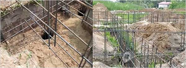 Как залить фундамент под дом