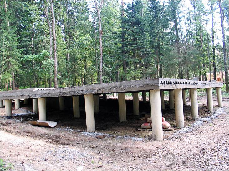 Как залить фундамент под дом