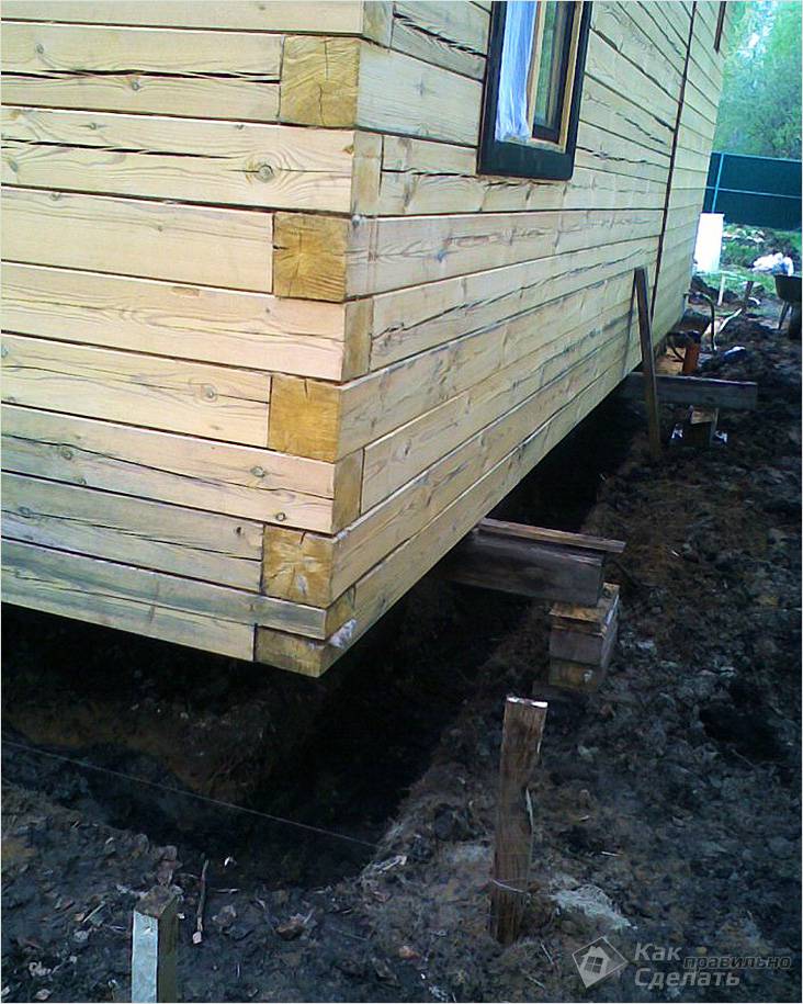 Как залить фундамент под дом