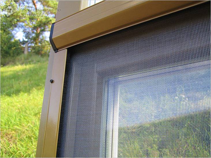 Как замерить москитную сетку