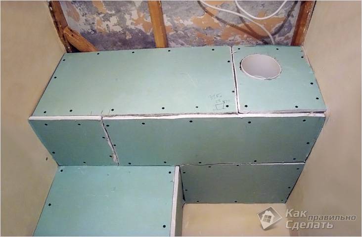 Как зашить трубы в туалете