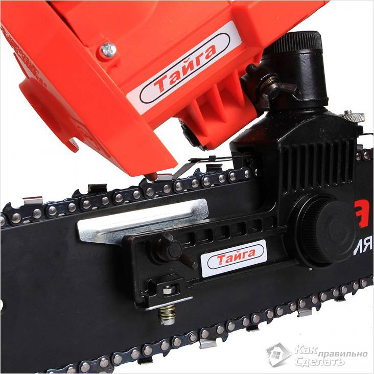 Как заточить цепь бензопилы