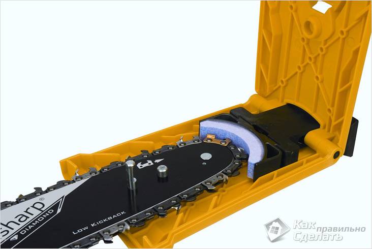 Как заточить цепь бензопилы