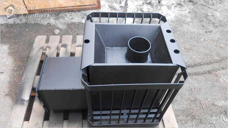 Каменка для бани своими руками