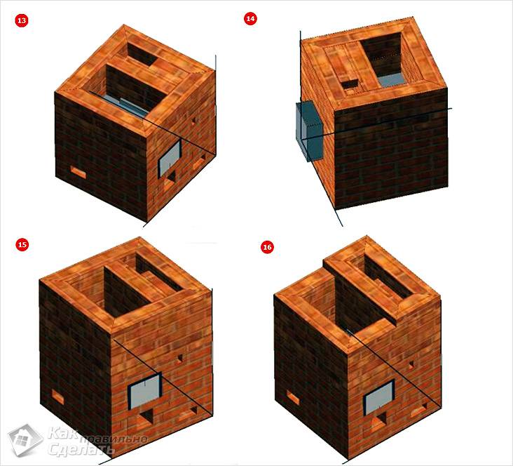 Каменка для бани своими руками
