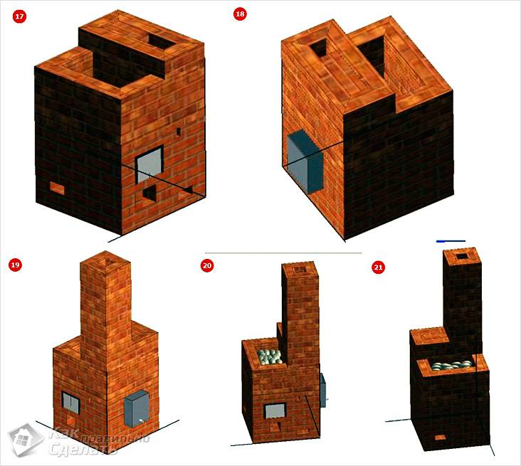 Каменка для бани своими руками