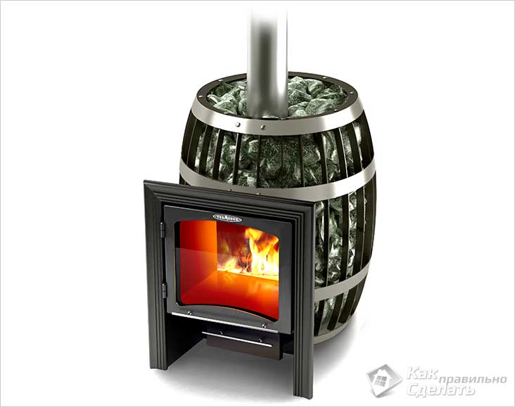 Каменка для бани своими руками