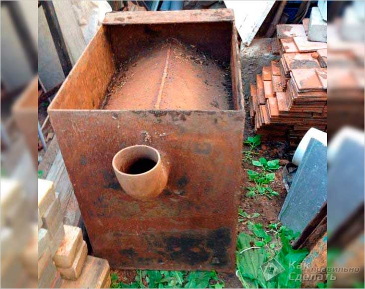 Каменка для бани своими руками