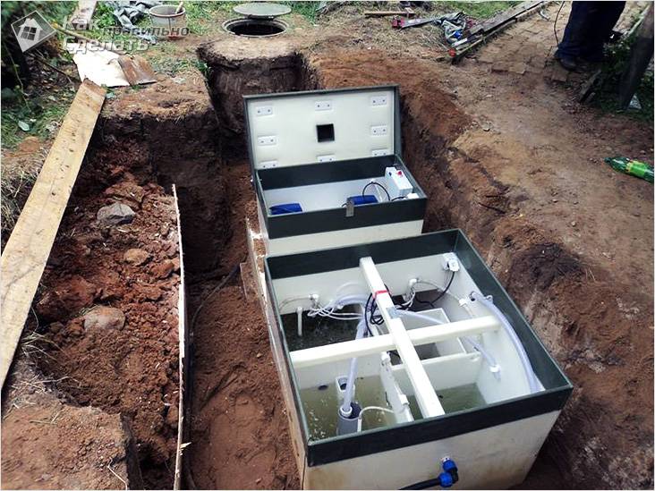 Канализация на даче своими руками