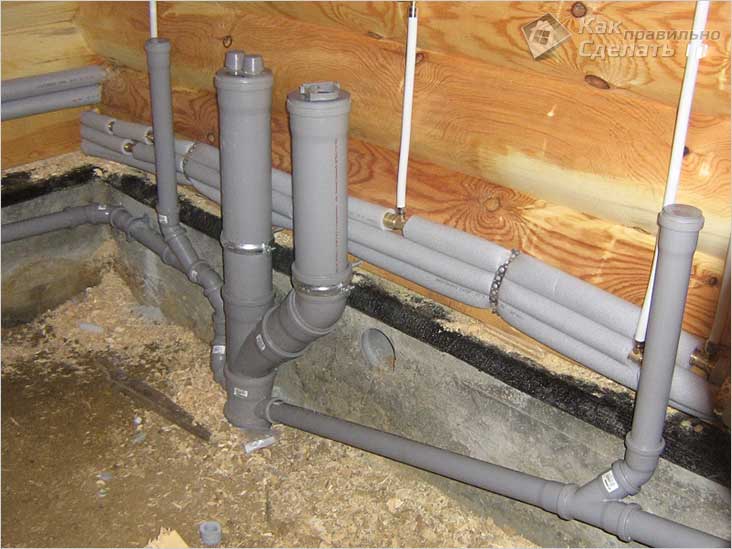 Канализация на даче своими руками