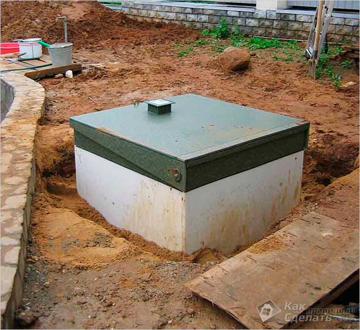 Канализация на даче своими руками