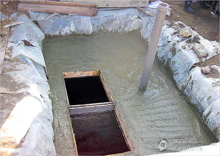 Канализация на даче своими руками