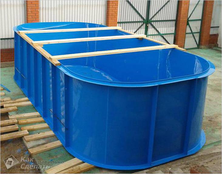 Каркасный бассейн своими руками