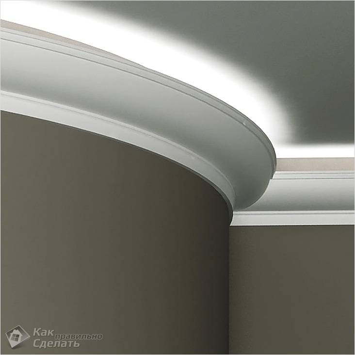 Короб из гипсокартона на потолке своими руками