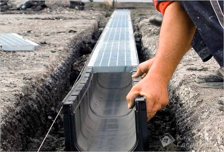 Ливневая канализация своими руками