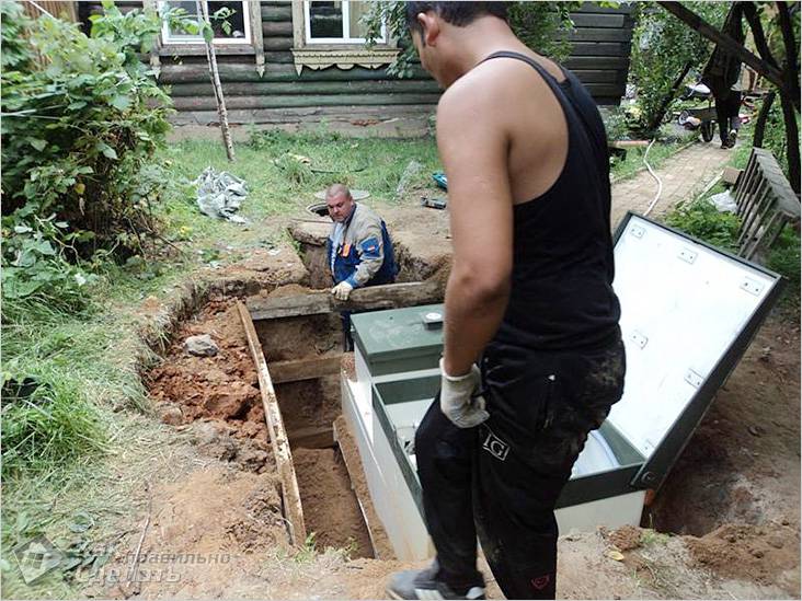 Локальная канализация для загородного дома