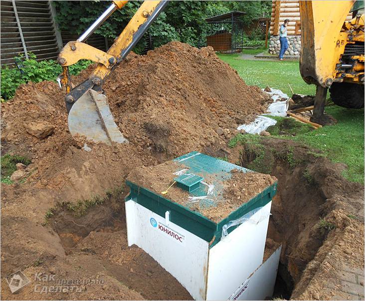Локальная канализация для загородного дома