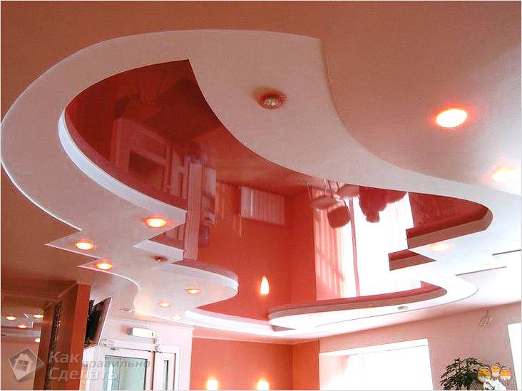 Многоуровневый потолок своими руками