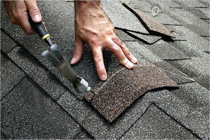 Монтаж гибкой черепицы своими руками